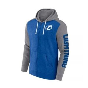 New Tampa Bay Lightning Full Zip Fanatics Hoodie